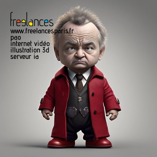 Pao mise en page internet vidéo illustration 3d serveur image IA générative AI freelance paris studio de création magazines 95HA9O00